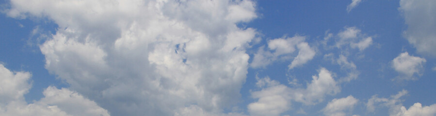 blue sky with clouds