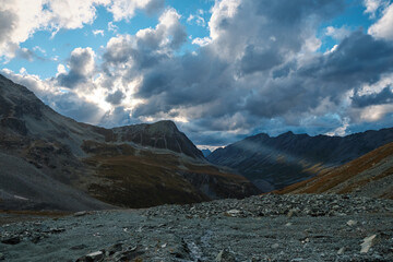 Altai mountains near Belukha  Mountain 