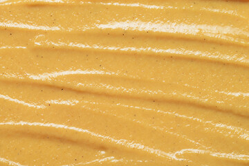 Mustard sauce ketchup texture background