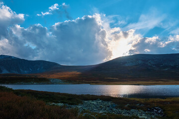 Beautiful nature of the Altai mountains