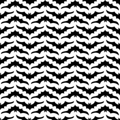 White sample with bats. Seamless wallpaper packaging or gift pattern.