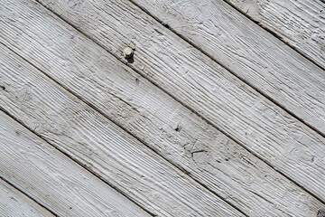 Obraz premium Old wooden wall with paint, background texture