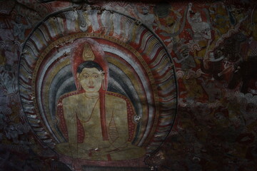 スリランカ・ダンブッラの黄金寺院