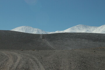 incredible volcanic and desert landscape of the Argentine Puna