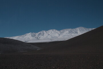 incredible volcanic and desert landscape of the Argentine Puna