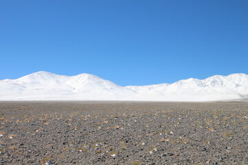 incredible volcanic and desert landscape of the Argentine Puna