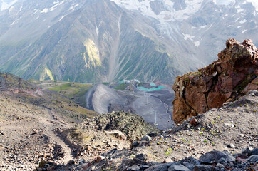 gorge in the mountains of the North Caucasus