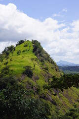 スリランカ・ダンブッラ石窟寺院からの全景