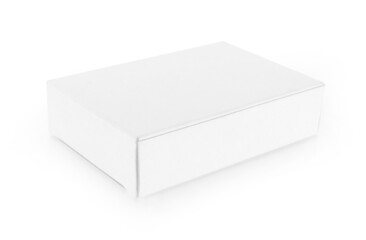 white box on white background.