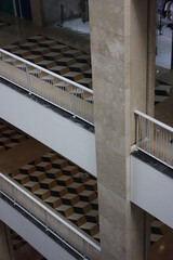 Obraz premium Art Nouveau architecture in a shopping mall