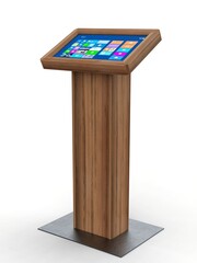 Info Kiosk, 3D model