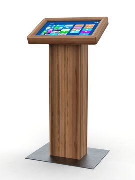 Info Kiosk, 3D model