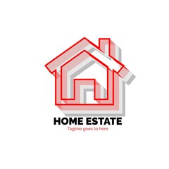 Real Estate logo design or icon design 