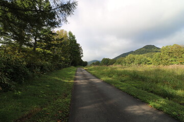 新潟県湯沢の苗場山の登山
