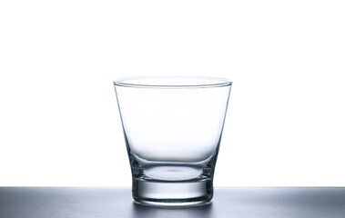 whisky glass isolated on white background, glassware