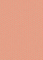 Colour Hexagon Tile Connection art background design illustration