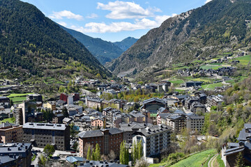 Fototapeta na wymiar Andorra - Encamp