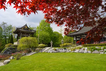 Japanese Temple in Dusseldorf, Germany. © Valery