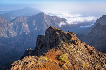 Fototapeta premium Roque de los Muchachos, la palma, canary islands, spain