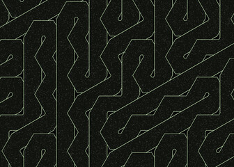 Colour Hexagon Tile Connection art background design illustration