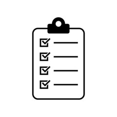 checklist icon , vector illustration