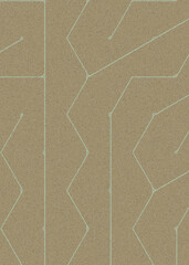 Colour Hexagon Tile Connection art background design illustration