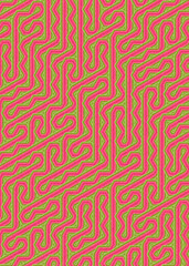 Fototapeta premium Colour Hexagon Tile Connection art background design illustration