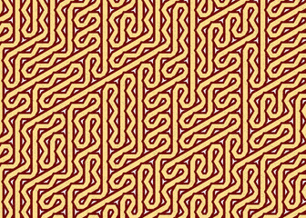 Fototapeta premium Colour Hexagon Tile Connection art background design illustration