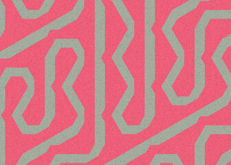 Colour Hexagon Tile Connection art background design illustration