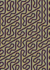 Colour Hexagon Tile Connection art background design illustration