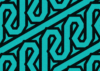 Colour Hexagon Tile Connection art background design illustration