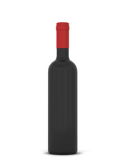 Bottle of red wine