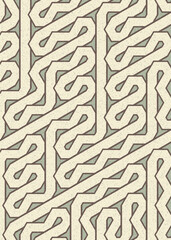 Colour Hexagon Tile Connection art background design illustration