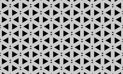 Abstract geometric pattern with triangle shape vector background. black and glay texture.