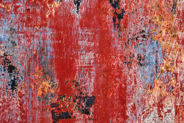 Old corroded metal plate grunge texture