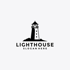 Lighthouse logo template