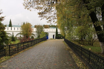 alley in autumn
