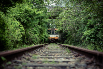 Obraz premium 廃線、かつての能登鉄道