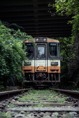 Obraz premium 廃線、かつての能登鉄道