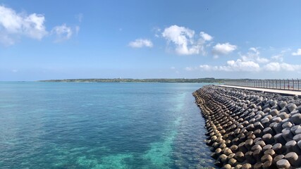 Fototapeta premium 下地島 17END 宮古島 宮古列島 沖縄県