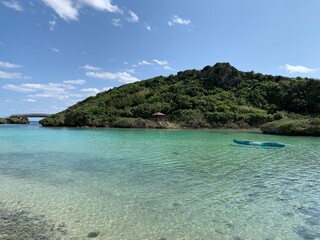 Fototapeta premium 宮古島 イムギャーマリンガーデン インギャー 宮古列島 沖縄県