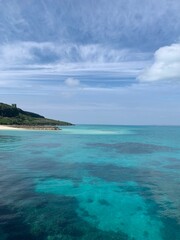 Fototapeta premium 来間島 来間大橋 来間港 ビーチ 宮古島 宮古列島 沖縄県