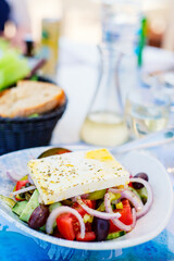 Delicious Greek salad