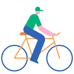 Obraz premium bicycle icon