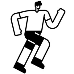 running icon