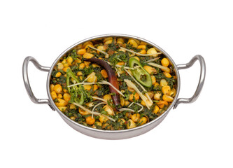 Corn Palak Vegetable hot serv new delhi india