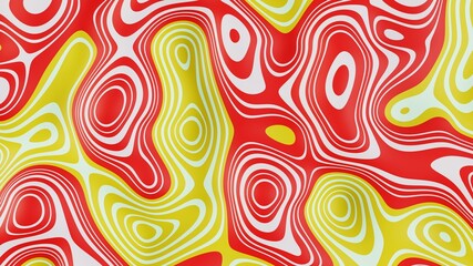 Abstract shading with stepped landscapes