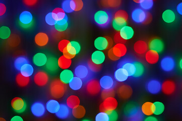  Blurred Photo bokeh christmas lights 