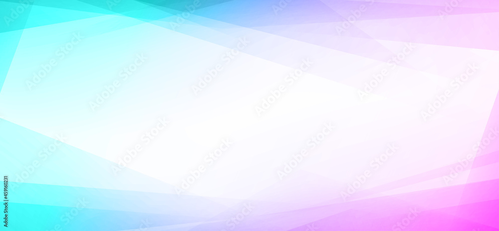Poster Abstract colorful polygonal background with copy space