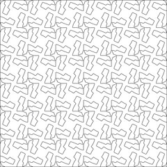  floral pattern background.Repeating geometric pattern from striped elements. Black pattern. 
